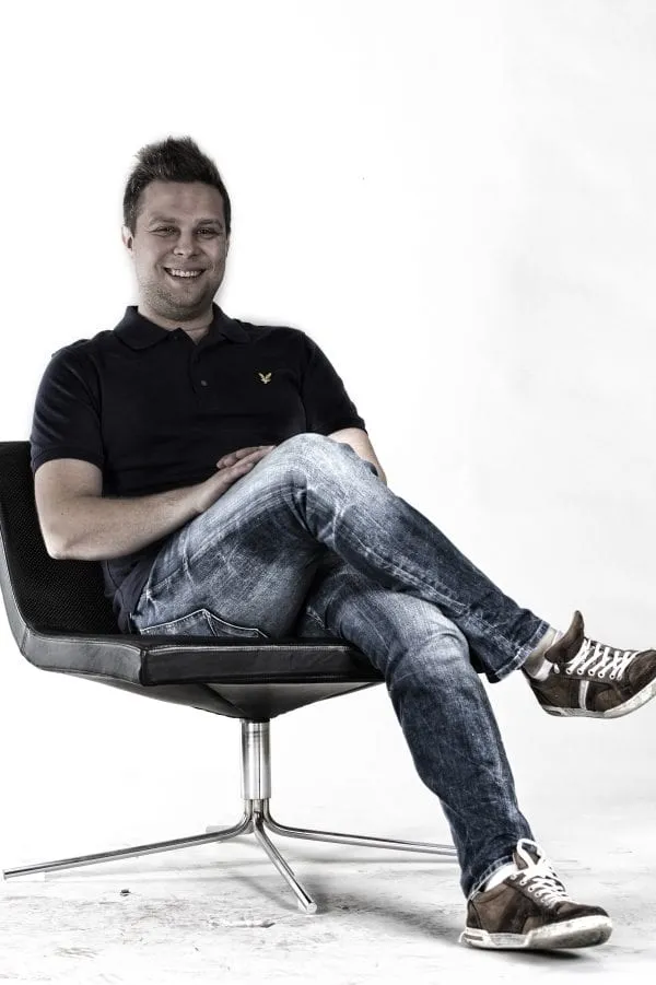 Porträtt av Kristoffer Karlsson
